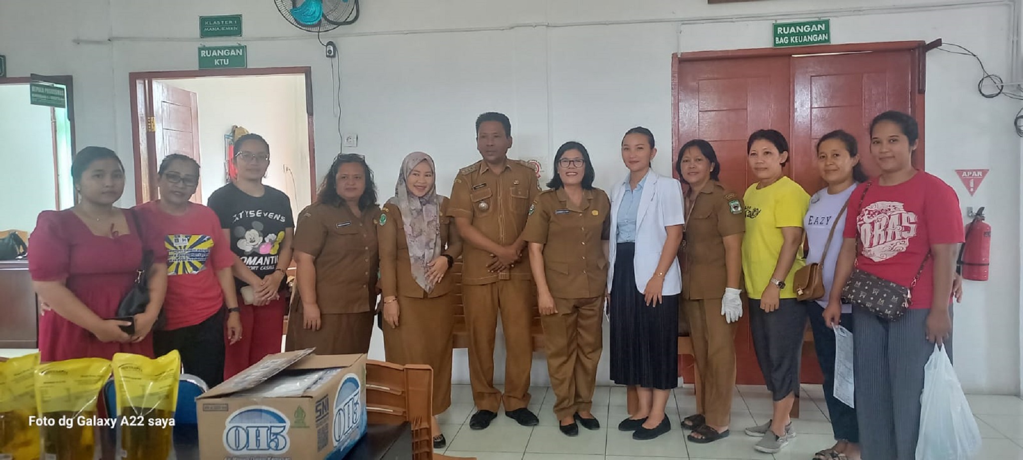 Kegiatan Pemeriksaan IVA Test di UPTD Puskesmas Martimbang